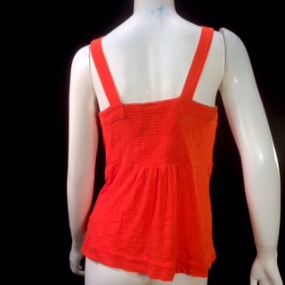 Anthropologie Red Knit Tank Top - Picture 4 of 6